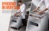 Heavy Duty Full Automatic Chamber Vacuum Sealer Machine Dry Wet Food Packing