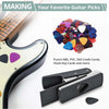 Guitar Pick Maker Punch Tool DIY Maker Hole Punch Plastic Card Cutter Machine