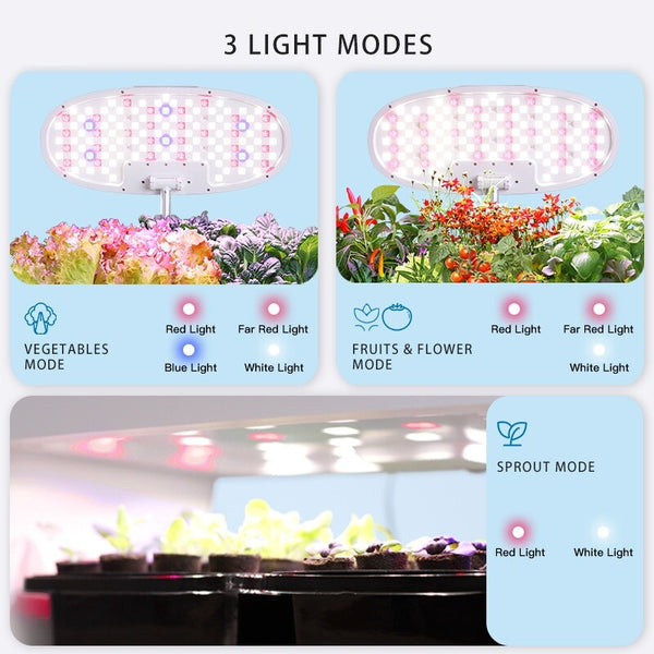 16 Pods Hydroponics Growing System Indoor Herb Garden Smart Herb Germination Kit