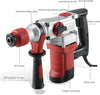 Electric Rotary Hammer Drill Demolition Jack Hammer Kit With Chisels Drill+SDS
