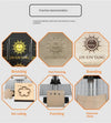 Upgraded Hot Foil Stamping Machine 5x7cm Leather Bronzing Pressure Mark Machine