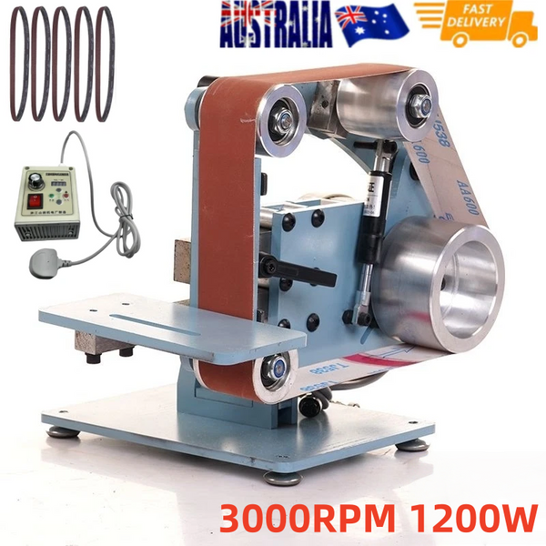 2"x36" Belt Sander Grinder Linisher Complete Chassis 1200W with VFD Combo AU
