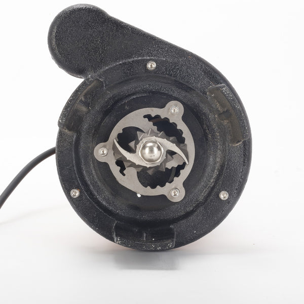 1500W Industrial Submersible Sewage Cutter Shredder Pump Dual Blades Heavy Duty