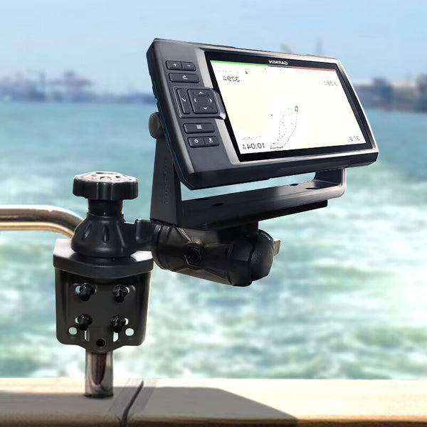 Fish Finder Mount Vertical with Swing Arm for Fishfinders & Chartplotters Marine