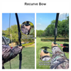 40lbs Archery 53" Takedown Recurve Bow 12 Arrows For Hunting Right/Left-Handed