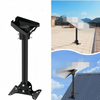 Stainless Steel Pivot Roof Mount Kit Heavy Duty Roof & Wall 180° Adjustable Pole