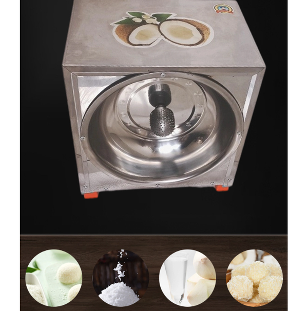 Coconut Meat Scraper Machine Stainless Steel Electric Coconut Processing Machine