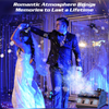 3 IN 1 Smoke Fog Bubble Machine LED Stage DJ Light Fogger DMX512 Remote Control