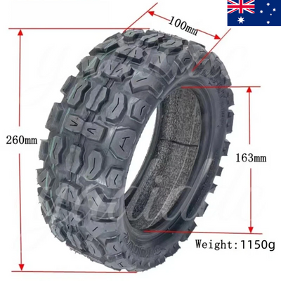 11 Inch (100/65-6.5) Tubeless Off Road Vacuum Tyre for Common Electric Scooters