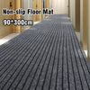 3’x10' Commercial Hallway Runner Rug Non-slip Rubber Door Mat Floor Carpet Rug