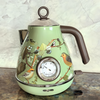 1.7L Retro Style Electric Kettle 1850W Fast Water Boiling Auto-Off Thermometer