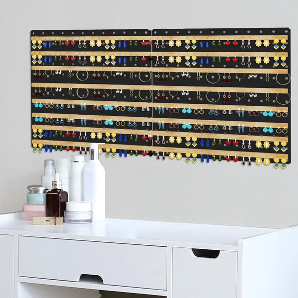 4X Heavy Duty Metal Pegboard Panels Multi-Use Wall Organizer Jewelry Display AU