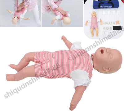 Baby First Aid CPR Manikin Training Model Infant Airway Obstruction Training