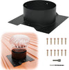 8Inch Roof Vent Adapter Shipping Container Corrugated for 3.5-Inch Rib Container