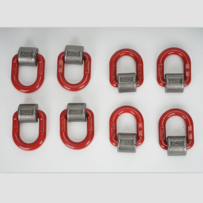 2T/3.15T Weld On Lifting Lug D-shaped Lifting Ring For Marine Or Mould Hoister
