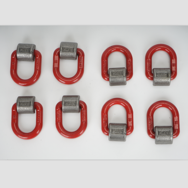 2T/3.15T Weld On Lifting Lug D-shaped Lifting Ring For Marine Or Mould Hoister