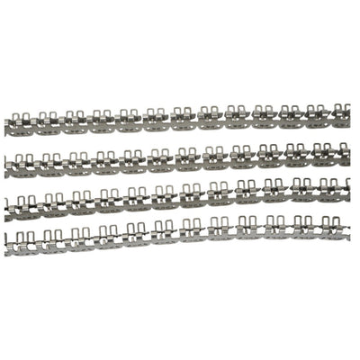 Belt Lacing Clipper Fasteners Staple Fastener Belt W/ Hinge Pins (Box of 4Sets)