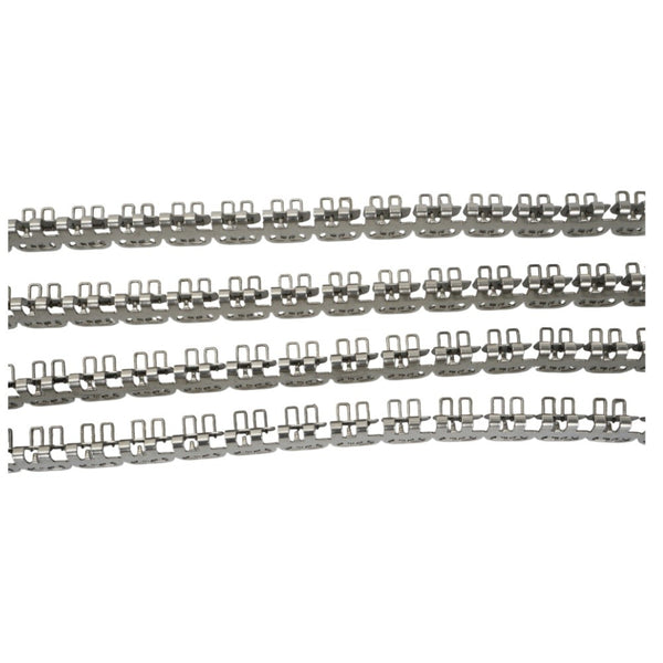 Belt Lacing Clipper Fasteners Staple Fastener Belt W/ Hinge Pins (Box of 4Sets)