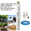 100L/min Deep Well Pump 2HP Submersible Bore Pump for Industrial Agricultural AU
