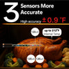Wireless Meat Thermometer Food Meat Oven BBQ Thermometer Bluetooth WIFI Control