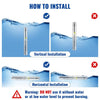4" Solar Bore Well Pump Submersible Water 5.2m³/H 146m Farm Ranch