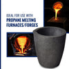 10/16KG High-Purity Graphite Melting Crucible Smelting Tool for Gold Silver AU