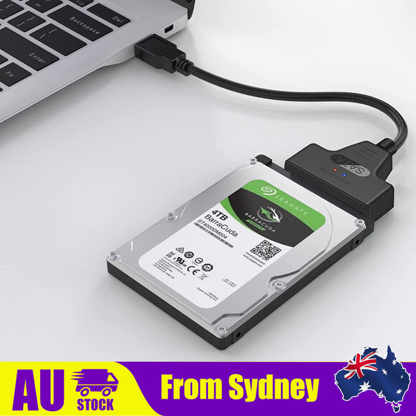 USB3.0 to SATA 2.5" Hard Drive HDD SSD Adapter Converter USB SATA Cable External