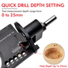 35mm Concealed Door Hinge Jig Cabinet Hinge Hole Drilling Jig with Quick Clamp