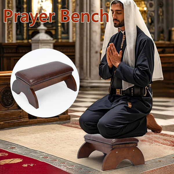 Kneelers for Praying Prayer Bench with Prayer Kneeling Pad Yoga Meditation Stool