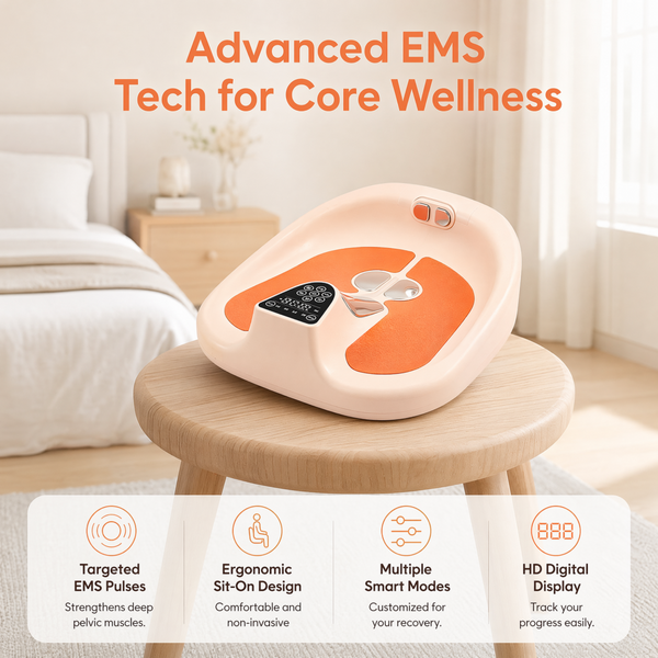 Pelvic Floor Muscle Trainer for Postpartum Recovery & Bladder Control Support
