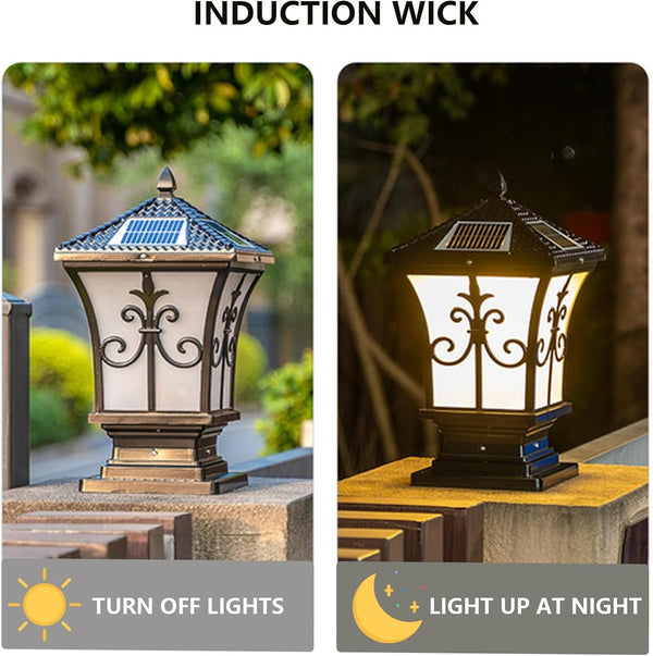 Solar Post Cap Lights Pillar Light Waterproof Garden Street Fence Decorations AU
