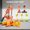 Manual Juicer Hand Press Juice Extractor Citrus Juicer Lemon Squeezer Cast-Iron