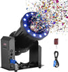 1500W Party Confetti Cannon Launcher LED Confetti Machine Stage Effect Show AU