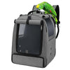 Portable Bird Carrier Cage Bag Breathable Parrot Out Backpack Pet Travel Box Car