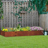 Steel Landscape Edging 5x Garden Border Lawn Edging for Tree Ring Yard & Pathway