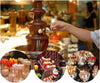 Chocolate Fountain 3.2L for Chocolate Cheese Hot Sauce Party Wedding 65cm Tall