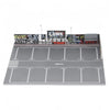 1:64 Diorama Open Air Car Parking Lot Model LED Lighting Car Garage Scene Model
