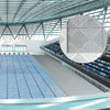 Drainage Non-slip Mat Pool Flooring Mat Swimming Pool PVC Splash Matting 5m*0.9m
