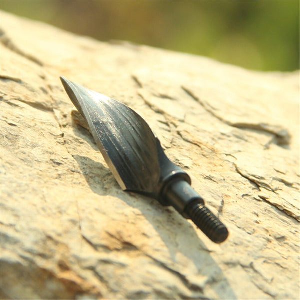 6pcs 150 Grain Archery Screw-In Broadheads Hunting Arrow Head Black AU