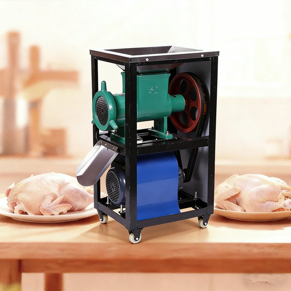 Electric Bones Crusher Feed Processer Meat Grinder Chicken Skeleton Crusher 220V