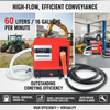Fuel Pump Diesel Transfer Extractor Oil Electric Bowser Car 16GPM 60L/min Tool