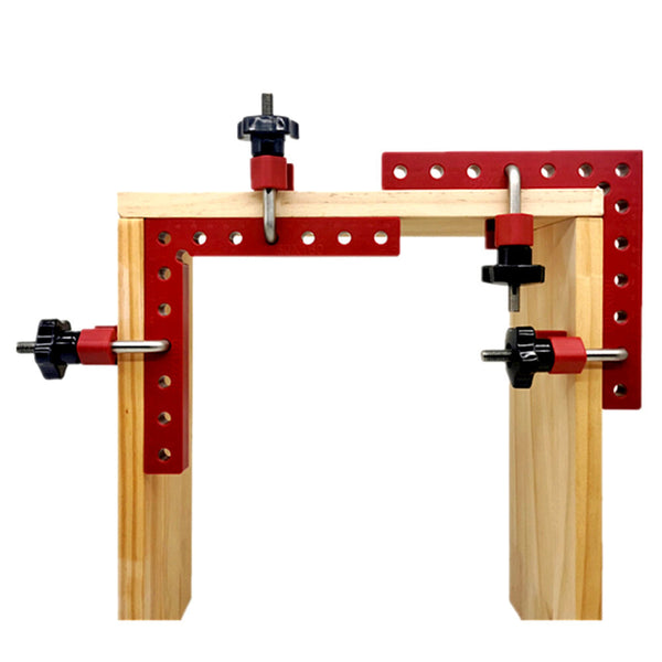 4 Pack 90° Positioning Squares Right Angle Clamps for Woodworking Corner Clamps