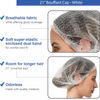 1000 Pcs Disposable Hair Net Cap Stretch Control Cover Piece Shower Travel Sleep