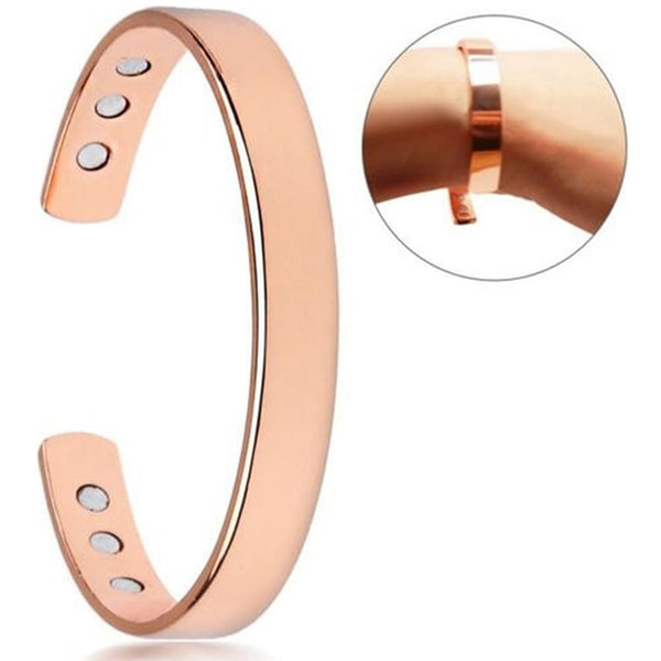 Copper Bracelet Magnetic Healing Bio Therapy Arthritis Pain Relief Bangle