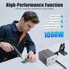 220V 861DW Hot Air Rework Station 1000W Brushless Heat Gun Soldering Station