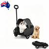 Pet Stroller With Sun Cover Portable Travel Carrier For Small Medium Pet Dog Cat