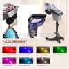 Hair Salon Professional O3 Ozone Micro Mist Hair Steamer 7 Color Light Hair Care