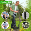 Manual Lawn Aerator Tool 14 Metal Spikes Grass Soil Aerator Ergonomic T-Handle