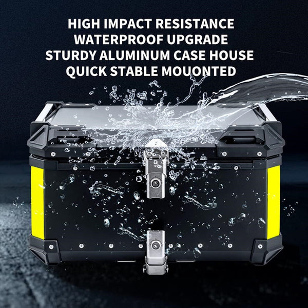 Top Box Motorcycle Luggage Case 65L Universal For BMW Suzuki Harley Honda Yamaha