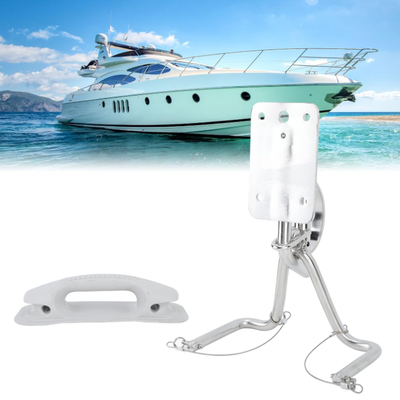 Quick Release Snap Inflatable Boat Insta-Lock Snap Davits Set w/Handle Pad AU